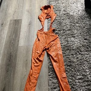 Fashion Nova Snakeprint Bodysuit